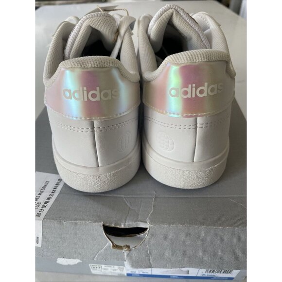 Girl's Athletic adidas Grand Court‎ 2.0 Sneaker Size 7 White NIB GY2326 - Picture 5 of 8